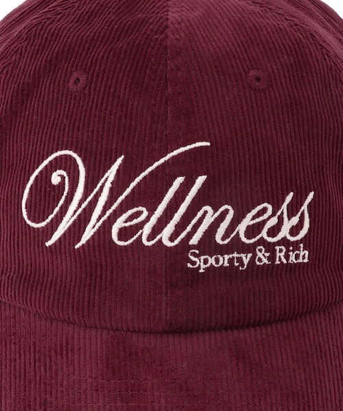 ADAM ET ROPE'（アダムエロペ）の「【J'aDoRe限定】【Sporty&Rich(スポーティー アンド リッチ)】Soho Corduroy Hat（キャップ・レディース・ネイビー/ワイン・F）」の12枚目の写真