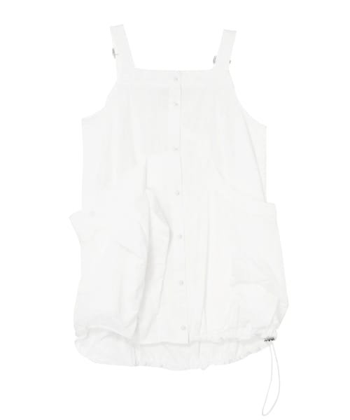 UN3D.(アンスリード)の「DECONSTRUCTION DOCKING SHIRT CAMISOLE(シャツ/ブラウス・レディース・ホワイト/ブラック/ネイビー/ミックス・36/38)」の4枚目の写真