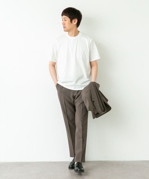 URBAN RESEARCH DOORS(アーバンリサーチドアーズ)の「LIFE STYLE TAILOR ファブリーズTシャツ(その他トップス・メンズ・WHITE/ICE GRAY/GRAY BLUE・M/L/XL)」の8枚目の写真