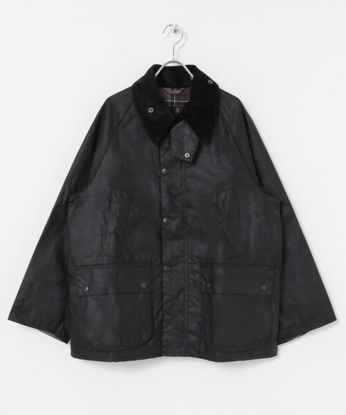 URBAN RESEARCH（アーバンリサーチ）の「Barbour　OS BEDALE WAX JACKET（テーラードジャケット・メンズ・SAGE/BLACK・36/38/40）」の4枚目の写真