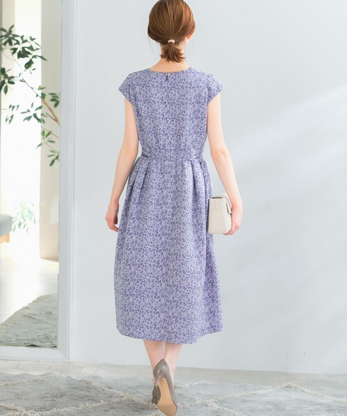 URBAN RESEARCH ROSSO（アーバンリサーチロッソ）の「『別注』Chaco×ROSSO　ジャガード2WAYドレス（ワンピース・レディース・mocha/blue・FREE）」の19枚目の写真