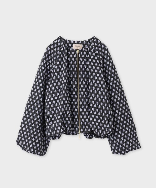 ROPE'(ロペ)の「【Masaco Teranishi(マサコテラニシ)】FRAGA JACQUARD BLOUSON|ブルゾン(ブルゾン・レディース・ブラック・38)」の22枚目の写真