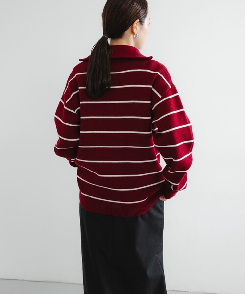 URBAN RESEARCH（アーバンリサーチ）の「OperaSPORT　KENNEDY UNISEXSWEATER（ニット/セーター・レディース・Port Royal・S）」の7枚目の写真