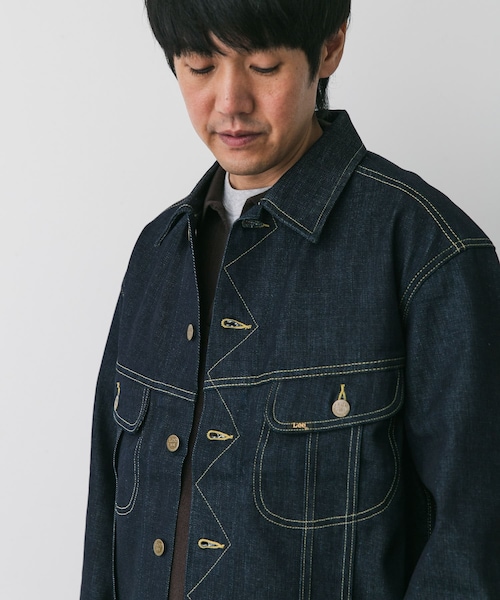 URBAN RESEARCH DOORS（アーバンリサーチドアーズ）の「『別注』Lee101×DOORS　JACKET（デニムジャケット・メンズ・DARK USED/RIGID/ONE WASH/LIGHT USED・38/40/42）」の20枚目の写真