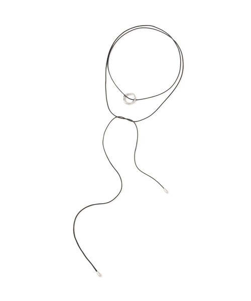 VIS（ビス）の「ニュアンスリングマルチコードネックレス（ネックレス・レディース・ゴールド/シルバー・F）」の13枚目の写真