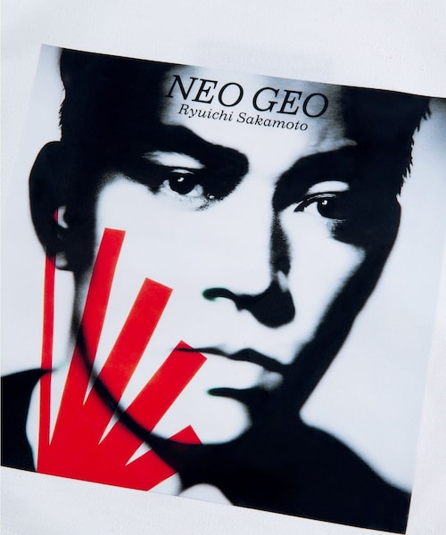 bonjour records(ボンジュールレコーズ)の「RYUICHI SAKAMOTO Archive Collection Tote Bag "NEO GEO"(トートバッグ・レディース・ホワイト・F)」の5枚目の写真