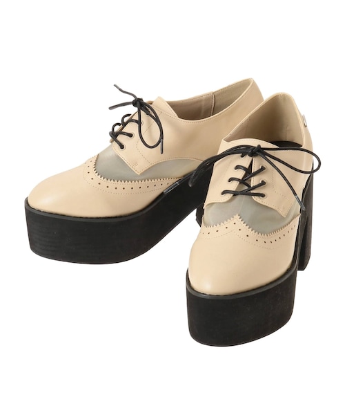 EATME（イートミー）の「シースルーマニッシュシューズ（その他シューズ・レディース・ブラック/ベージュ・S/M/L）」の6枚目の写真