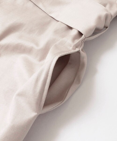 SENSE OF PLACE by URBAN RESEARCH（センスオブプレイスバイアーバンリサーチ）の「ガウンアウター（ノーカラージャケット・レディース・L.OLIVE/GREIGE・one）」の18枚目の写真