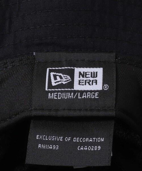 URBAN RESEARCH Sonny Label（アーバンリサーチサニーレーベル）の「New Era　BUCKET01 TYPEWRITER（ハット・メンズ・BLACK・One）」の7枚目の写真