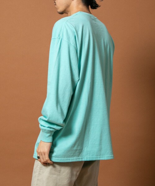 URBAN RESEARCH（アーバンリサーチ）の「RELAX FIT　ポケットロングスリーブ（Tシャツ/カットソー・メンズ・MINT/WHITE/PAPPER/GREY/オーキッド/プロブルー・FREE）」の19枚目の写真