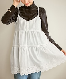 ROPE' PICNIC | Vネックティアードレースビスチェ(キャミソール)