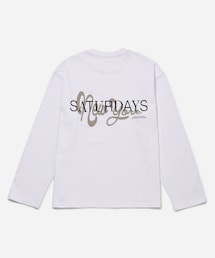 Saturdays NYC | New York Brushed Relaxed Fit LS Tee(Tシャツ/カットソー)
