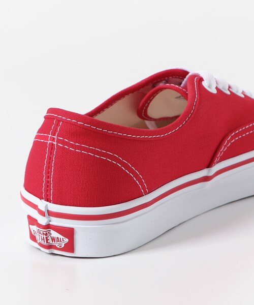 URBAN RESEARCH Sonny Label（アーバンリサーチサニーレーベル）の「VANS　Ua Authentic（スニーカー・レディース・Black/NAVY/RED・5/5.5/6）」の19枚目の写真
