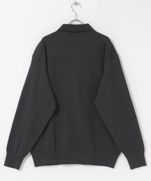 URBAN RESEARCH DOORS（アーバンリサーチドアーズ）の「FORK&SPOON　ニットポロカーディガン（カーディガン/ボレロ・メンズ・CCLｘGRY/GRYｘOFF・4/5）」の11枚目の写真