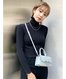 EMODA | クラッシュショートロングスリーブニット(ニット/セーター)