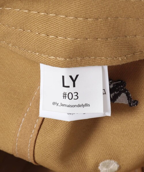 URBAN RESEARCH DOORS（アーバンリサーチドアーズ）の「LY　SIGN CAP（キャップ・レディース・CIGAR/DUSTYBLUE/CAMEL・Free）」の14枚目の写真