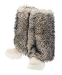 2WAY ECO FUR LEG WARMERニットブーツ