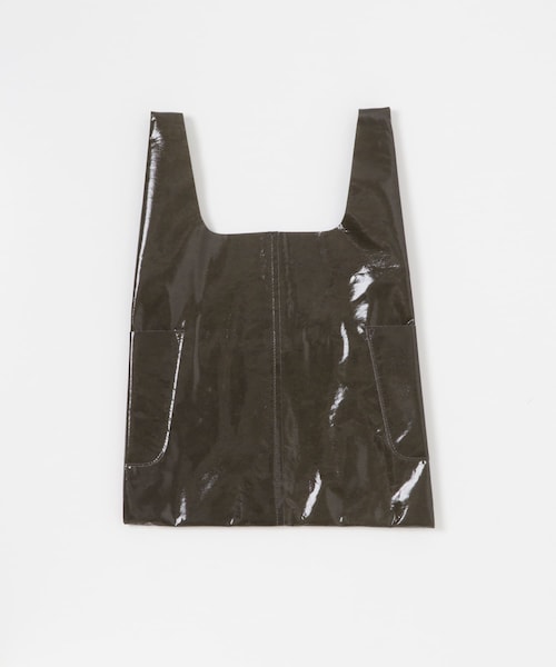 かぐれ（カグレ）の「TIDI DAY AND AUGUST　PVC TOTE S（トートバッグ・レディース・BROWN/BLACK・FREE）」の9枚目の写真