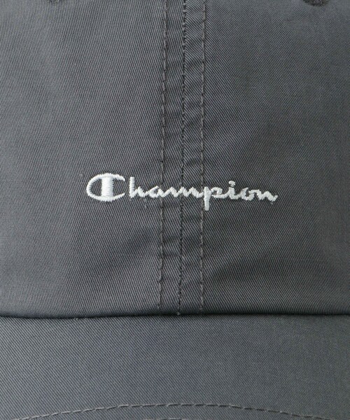 ROPE' PICNIC(ロペピクニック)の「【Champion/チャンピオン別注】ウォッシュツイルハイキャップ(キャップ・レディース・チャコール/オフホワイト/イエロー系・F)」の17枚目の写真