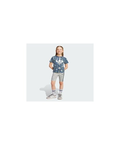 adidas Originals × Liberty London 半袖Tシャツ セットアップ キッズ