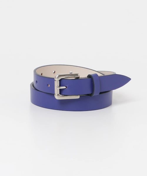 URBAN RESEARCH（アーバンリサーチ）の「Scye　Smooth Leather Belt（ベルト・メンズ・Blue/Light Gray/Black・M）」の4枚目の写真