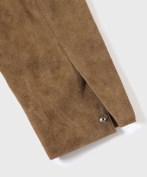 ADAM ET ROPE'(アダムエロペ)の「【TONYWACK/トニーウェック】SUEDE ZIP BLOUSON JACKET(ブルゾン・メンズ・キャメル・L/M)」の13枚目の写真