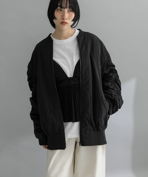 『WEB/一部店舗限定』BACKシャーリングMA-1