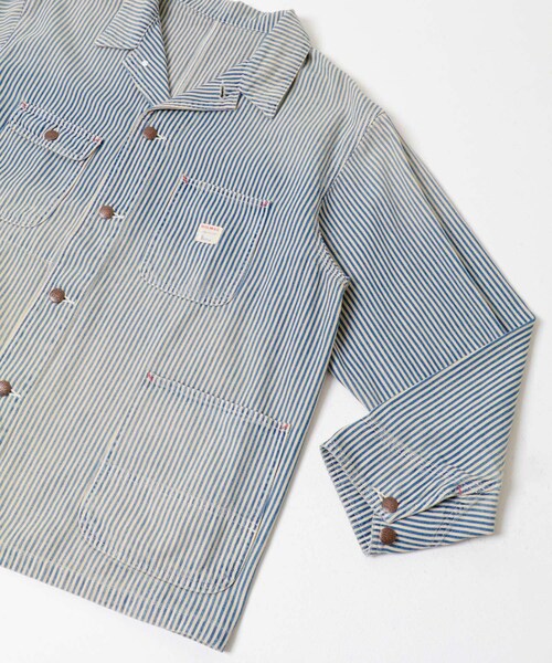 URBAN RESEARCH Sonny Label（アーバンリサーチサニーレーベル）の「BIG MAC　DENIM COVERALL（デニムジャケット・メンズ・HICKORY・M/L）」の5枚目の写真