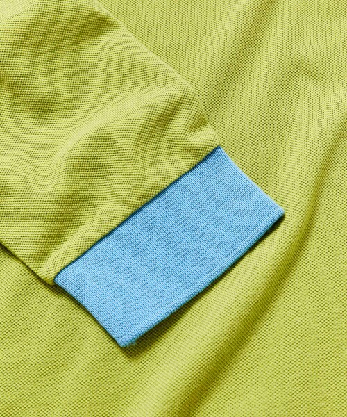 REVERBERATE/リバーバレイト】ZIP LONG SLEEVE POLO 【公式通販】