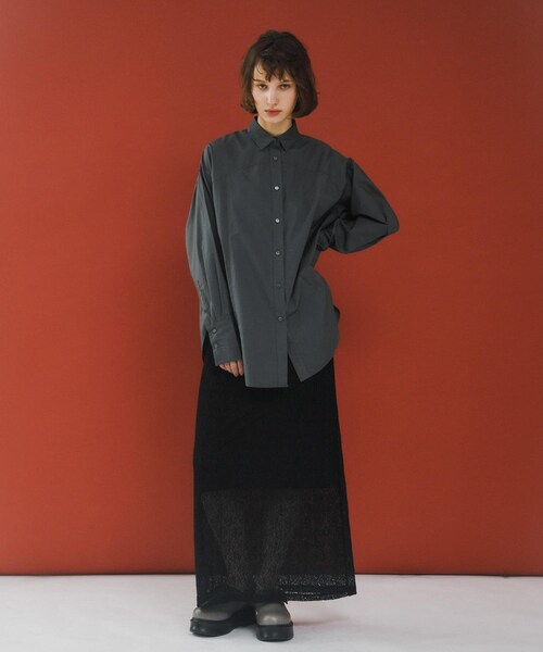 LAATO（ラート）の「loose shirts（シャツ/ブラウス・レディース・ミスト/シャドウ/スプリング・Free）」の10枚目の写真