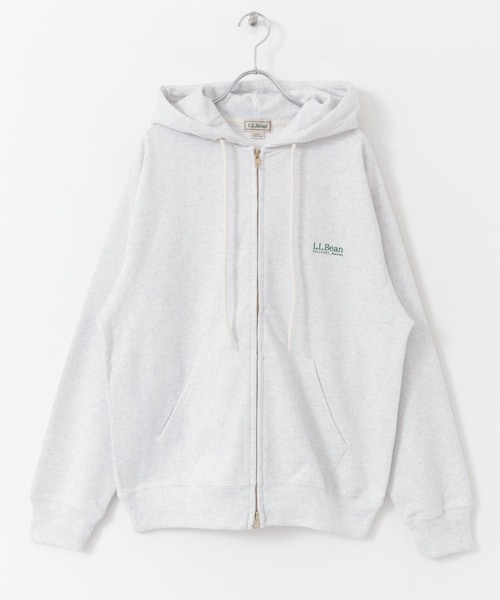 URBAN RESEARCH DOORS（アーバンリサーチドアーズ）の「L.L.Bean　PortageFullZipHoodedSweat（パーカー・メンズ・Butter/Birch/F.Green/Charcoal・M/L/XL）」の9枚目の写真