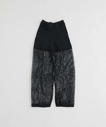 LAATO | tulle mesh knit pants(その他パンツ)