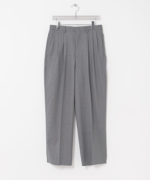 URBAN RESEARCH（アーバンリサーチ）の「YLEVE　S120S CHAMBRAY W 3TACK（その他パンツ・メンズ・020 GREY/050 MOCA・3/4）」の3枚目の写真