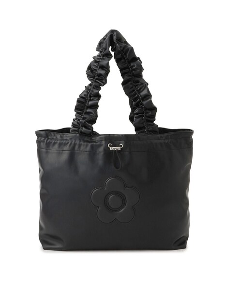 VIS(ビス)の「【WEB限定】【MARY QUANT×VIS】フリルハンドルトートバッグ/A4対応(トートバッグ・レディース・ブラック/シルバー・F)」の8枚目の写真