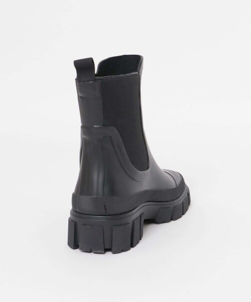 RODE SKO（ロデスコ）の「厚底サイドゴアラバーブーツ（レインシューズ・レディース・BLACK・36/37/38）」の15枚目の写真