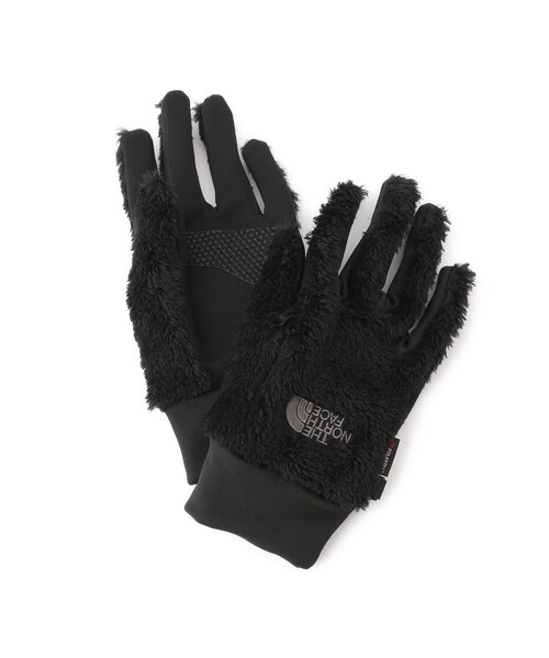 ADAM ET ROPE'(アダムエロペ)の「【J'aDoRe・一部店舗限定】【THE NORTH FACE】ヴァーサロフトイーティップ グローブ(手袋・レディース・ブラック/ベージュ系・M/S)」の1枚目の写真