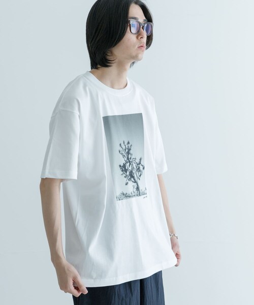 URBAN RESEARCH（アーバンリサーチ）の「『別注』semoh×URBAN RESEARCH　NINA-1（Tシャツ/カットソー・メンズ・BLACK/WHITE・M/L）」の4枚目の写真