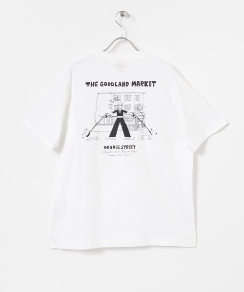 THE GOODLAND MARKET（ザグッドランドマーケット）の「ザ グッドランド マーケット　TGM T-SHIRTS by ナガシまモモA（Tシャツ/カットソー・メンズ・PURPLE/BLACK・M/L）」の17枚目の写真