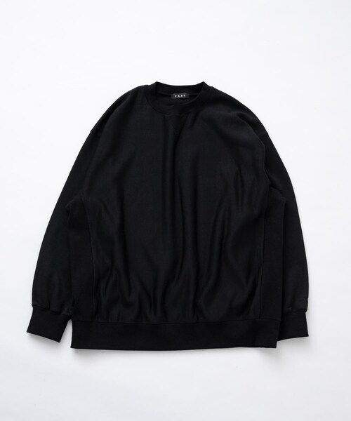 EKAL（エカル）の「QUICK DRY クルースウェット（スウェット・メンズ・グレー/ブラック・M/L）」の16枚目の写真