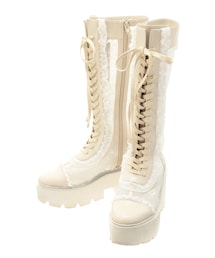 merry jenny | レースアップレースブーツ(ブーツ)