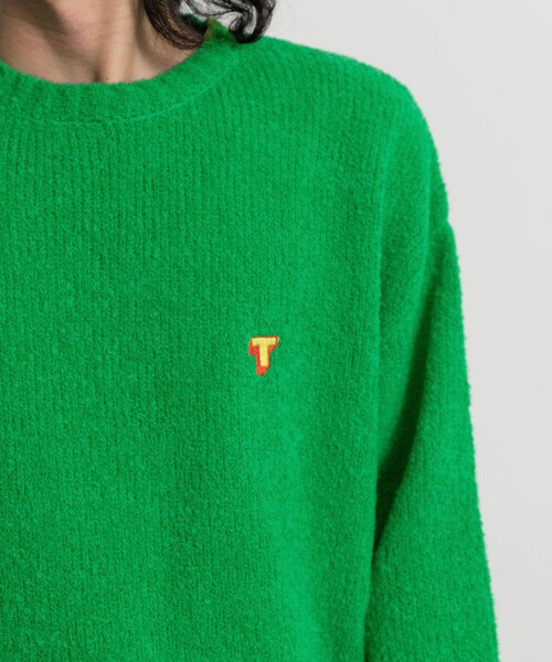 THE GOODLAND MARKET（ザグッドランドマーケット）の「TONY　Pier Ring Yarn Knit（ニット/セーター・メンズ・BLK/MOKA/GRN・M/XL）」の16枚目の写真