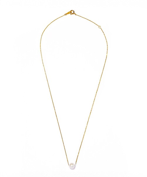 ROPE'（ロペ）の「【WEB限定】【les bonbon (ル ボンボン)】pearl chain necklace（ネックレス・レディース・ゴールド・F）」の18枚目の写真