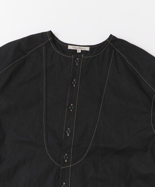 かぐれ(カグレ)の「Vlas Blomme ステッチヨークブラウス(シャツ/ブラウス・レディース・Beige/Black・FREE)」の5枚目の写真