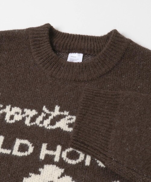 THE GOODLAND MARKET（ザグッドランドマーケット）の「old honey　40°C knit（ニット/セーター・レディース・02brown/01green・FREE）」の5枚目の写真