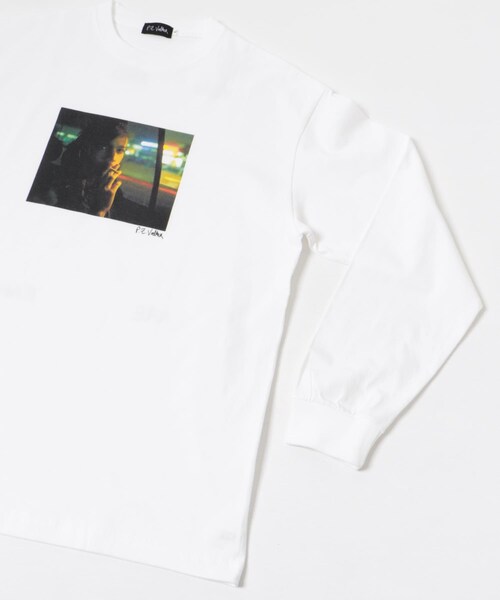 URBAN RESEARCH(アーバンリサーチ)の「BLANKMAG NIGHT photo L/S Tee(Tシャツ/カットソー・メンズ・White/Black・M/L/XL)」の5枚目の写真