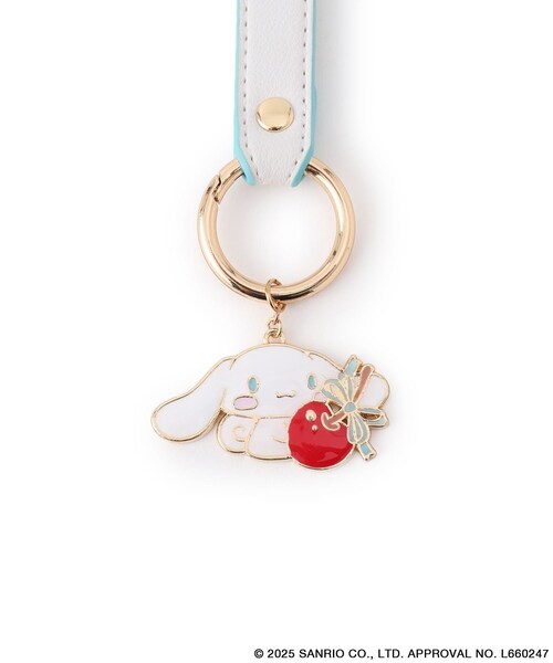 VIS（ビス）の「【WEB限定】【シナモロール】VIS別注マルチスマホスショルダー・ストラップ（スマホグッズ・レディース・ホワイト系・F）」の18枚目の写真