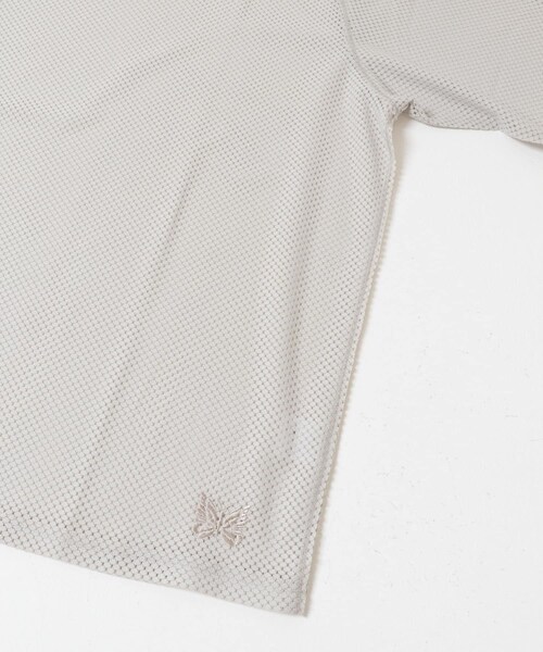 URBAN RESEARCH(アーバンリサーチ)の「Needles LONG-SLEEVE U-NECK LACE T-SHIRTS(Tシャツ/カットソー・メンズ・GREY/EGGPLANT/BLACK・S/M)」の10枚目の写真