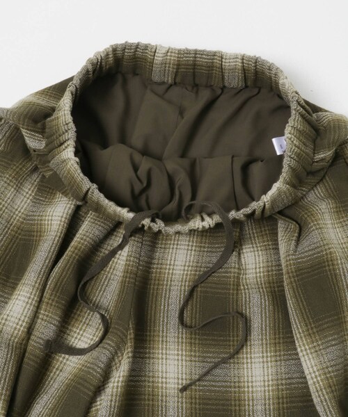 URBAN RESEARCH DOORS（アーバンリサーチドアーズ）の「FORK&SPOON　オンブレチェックパンツ（その他パンツ・レディース・BLU×BRN/BEG×KHK・1/2）」の8枚目の写真