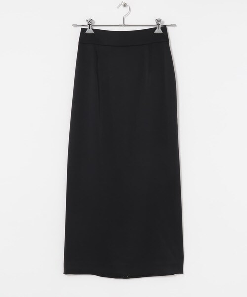 URBAN RESEARCH（アーバンリサーチ）の「ストレートサテンスカート（スカート・レディース・OFF/BLACK・36/38）」の16枚目の写真