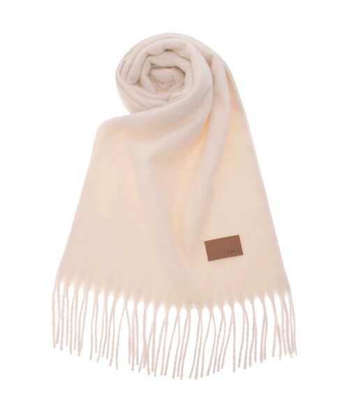 EVRIS（エヴリス）の「シャギーソフトマフラー（マフラー・レディース・ホワイト/ブラック/マスタード/ブルー・F）」の7枚目の写真